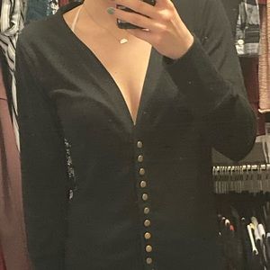 Button Up Cardigan Sweater